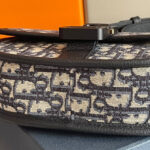 Christian Dior Gallop Messenger Bag Dark Blue